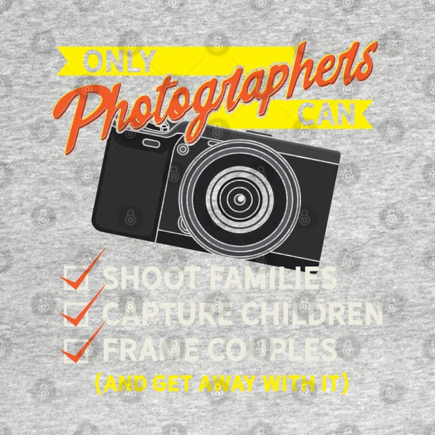 Photographer Gift Vintage Retro by maxdax